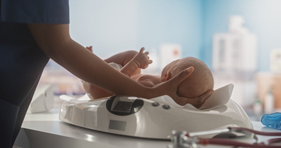 Peso para Idade - do nascimento aos 36 meses - Menina